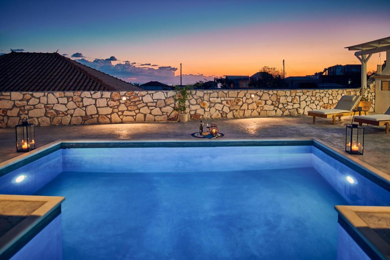Ioanna Chateau - Luxury Stone Villa Maries  Ngoại thất bức ảnh