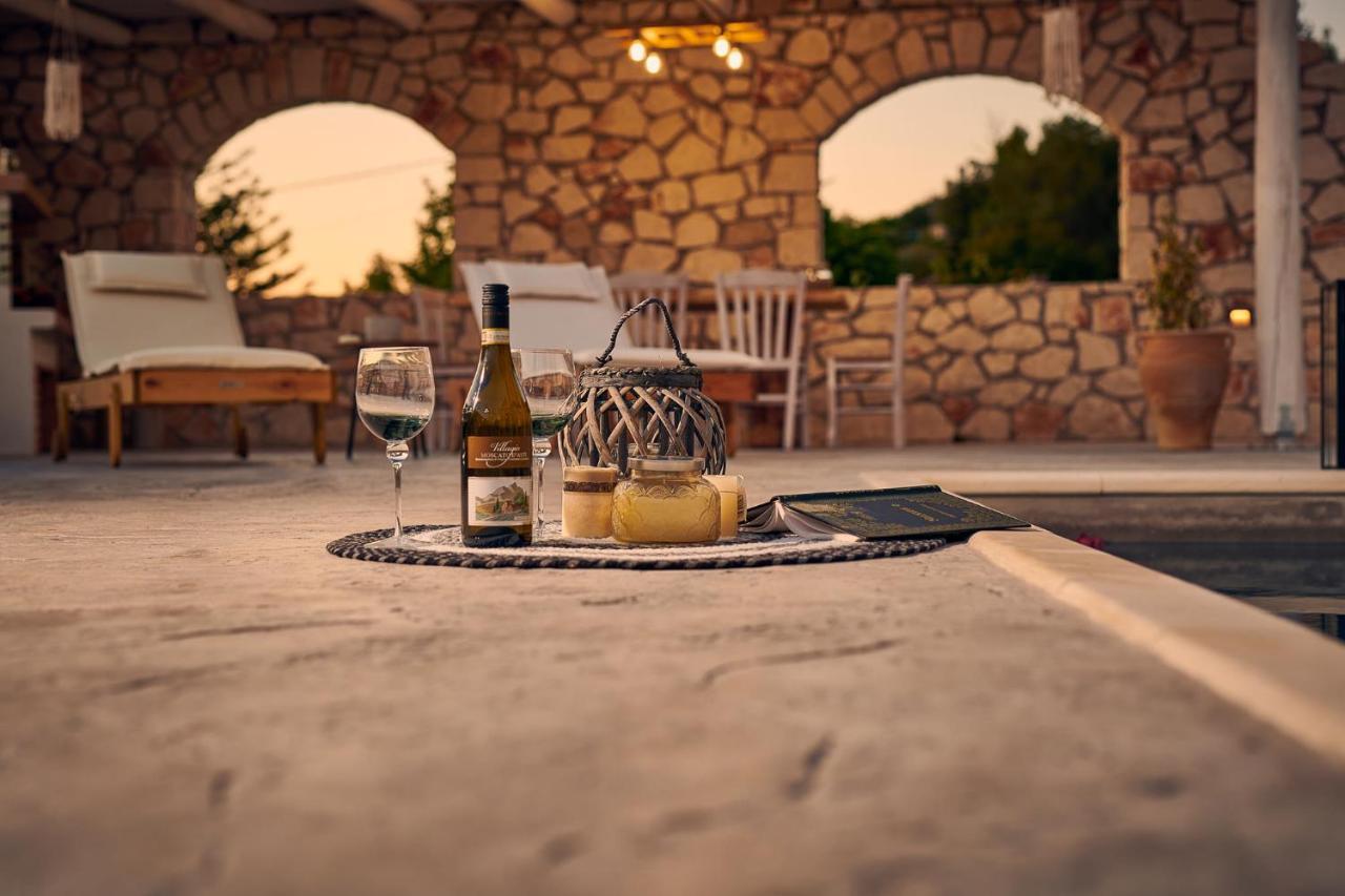 Ioanna Chateau - Luxury Stone Villa Maries  Ngoại thất bức ảnh