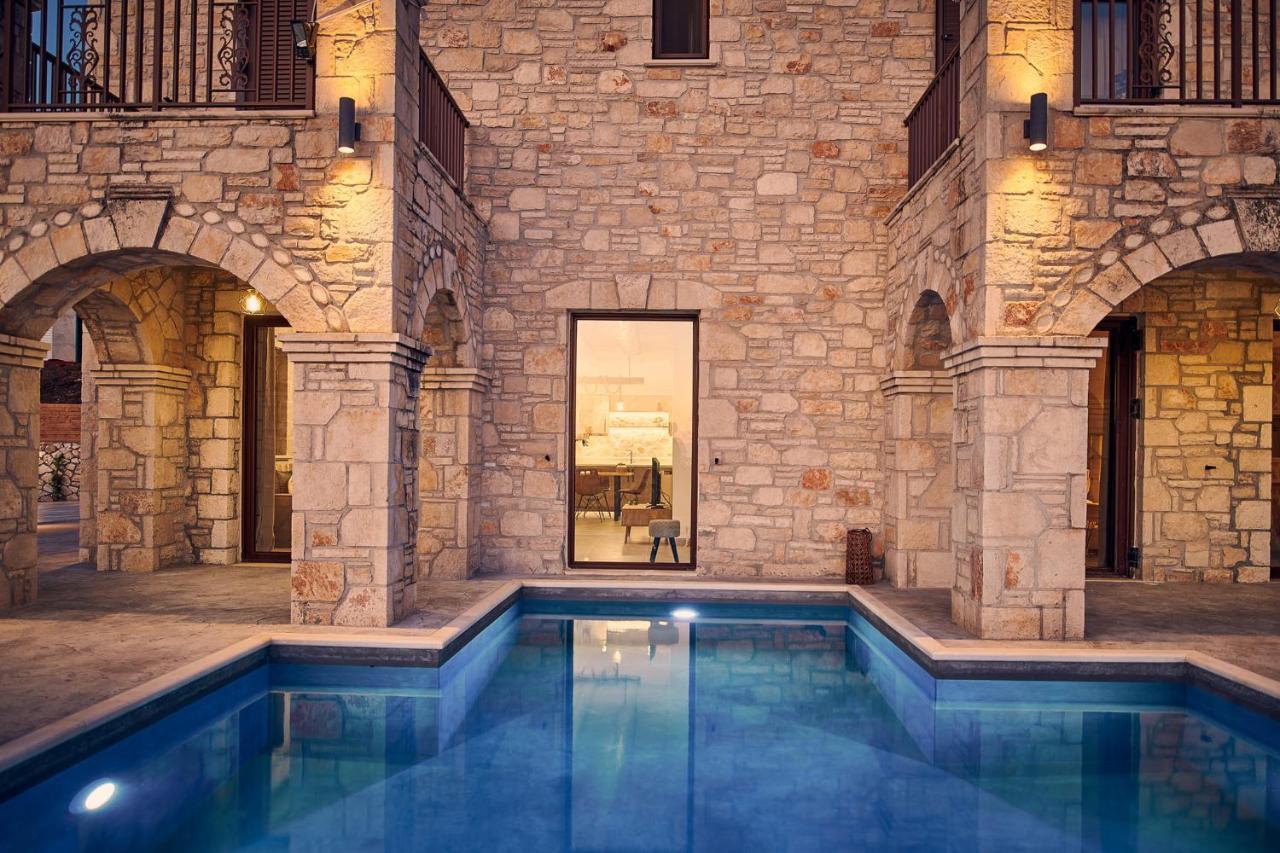 Ioanna Chateau - Luxury Stone Villa Maries  Ngoại thất bức ảnh
